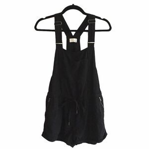 ARITZIA Wilfred Sleeveless Shorts Overall Romper Black XS